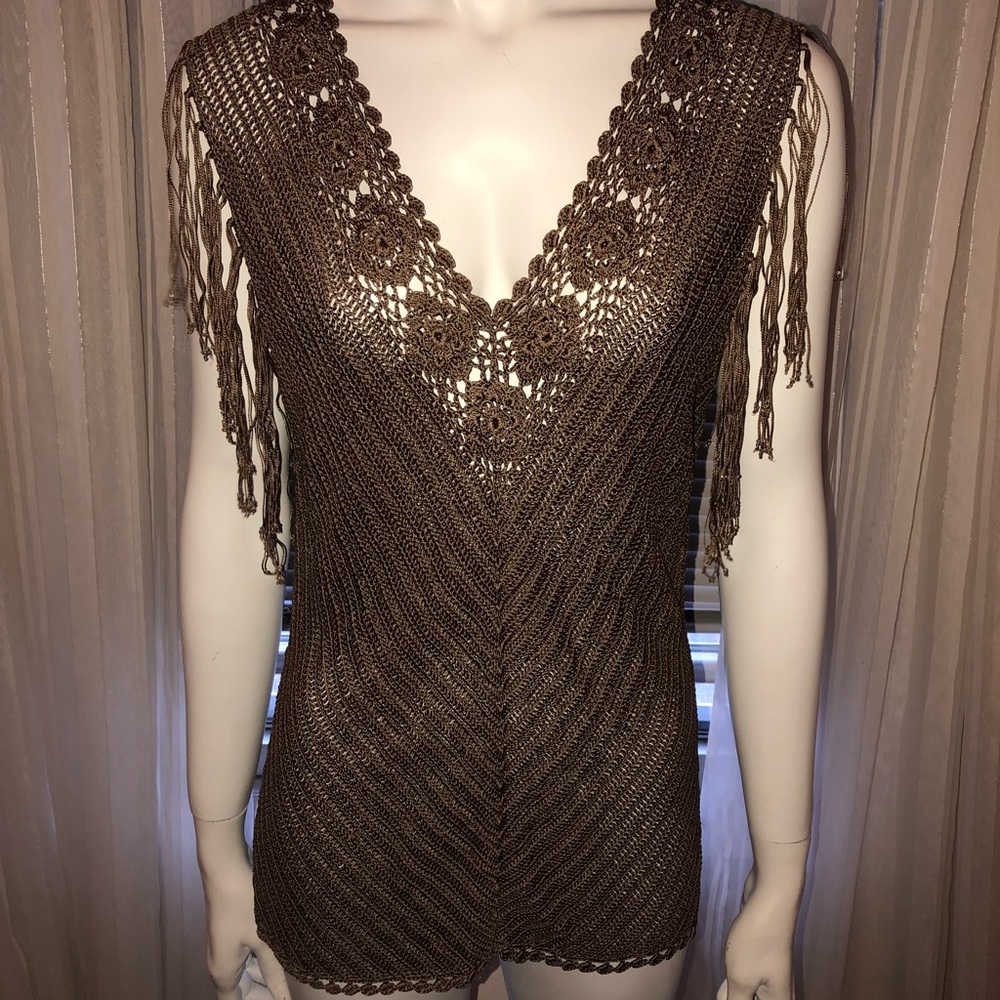 The limited hand knit top